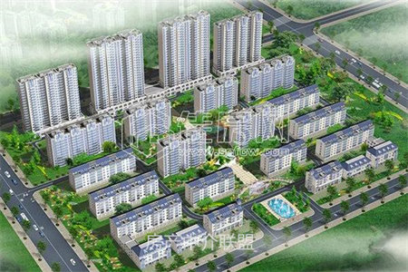 城西润恒第一城3室2厅1卫90万117m2出售